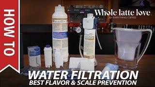 Water Filtration for Best Coffee & Espresso Flavor and Equipment Protection