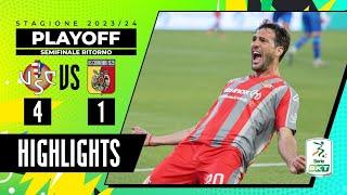 Cremonese vs Catanzaro 4-1 | Una Cremonese devastante vola in finale | HIGHLIGHTS Playoff Serie BKT