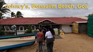 Johncy's beach shack, Benaulim Beach, South Goa, July 2024