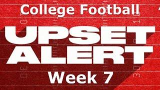 College Football 2024 Upset Alert Week 7