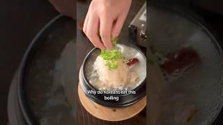 Why Koreans Eat HOT Soup on the Hottest Day??