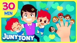 *NEW* Family Songs Compilation | Daddy Is My Hero +30 minute | Family Songs for Kids  | JunyTony