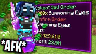 The AFK Money Making Methods! *$20 MILLION PER DAY* (Hypixel Skyblock)