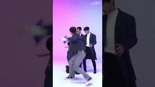 Hoshi kicks S.Coups (the power of a tiger)