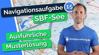 Navigationsaufgabe 15 – Sportbootführerschein See SBF-See