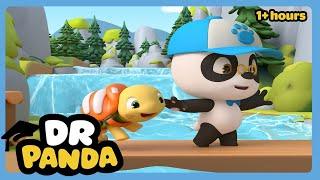 Dr. Panda Season 1 FULL EPISODES! 🩺 Kids Learning Videos (1.5 hour)
