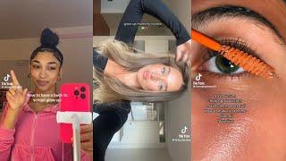 beauty hacks tiktoks | back to school glow up️ girl tips/advice TikTok Complation hi.