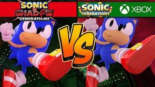 Sonic x Shadow Generations Graphics Comparison (New vs Original)