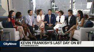 Kevin Frankish’s last day on Breakfast Television