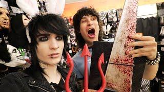 Emos Shopping At Spirit Halloween!