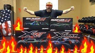 I Bought Every TRAXXAS ULTIMATE RC Car!! XRT, RUSTLER, X-MAXX, SLASH - Plus Unboxing