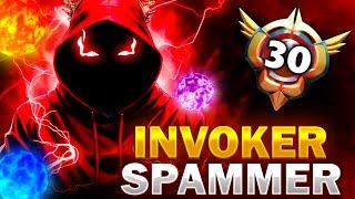 BEST Invoker in Dota 2?! LVL 30 Grandmaster Invoker Spammer