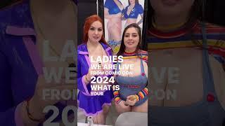 Abigaiil Morris and Sammy Torres Interview At Comic Con 2024!!!