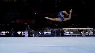 Sunisa Lee (USA) FX - 2019 World Championships - Podium Training