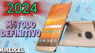 como quitar Cuenta Google Moto E5 plus método manual 2023 gratis Unlock FRP sin Pc fácil tutorial