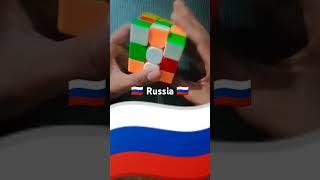 Flag of Russia made for cube#youtube #shorts#