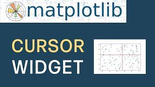 Getting Started With matplotlib Widgets | Cursor Widget