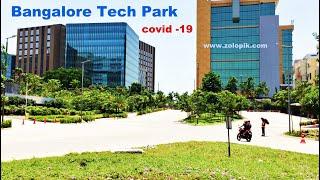 Bangalore IT Tech Park View During Covid-19 | No Cars | No Traffic [ Zolopik E-Waste Recycling ]