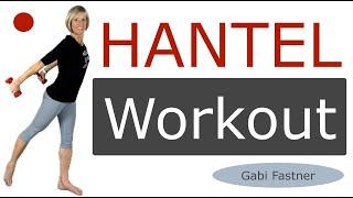 ️ 42 min. Hantel - Workout | Fullbody - Fitness - Stunde für Fortgeschrittene