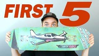 FIRST 5 FREESTYLE TRICKS TO LEARN | Finally Set Up My Street Deck!