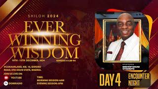 SHILOH 2024: CELEBRATION NIGHT | DAY 4 | EVER WINNING WISDOM | 13, DEC. 2024 FAITH TABERNACLE OTA