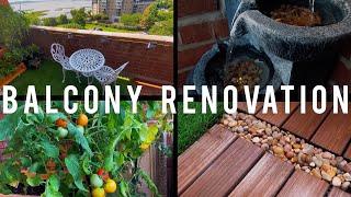 DIY BALCONY MAKEOVER: How to renovate your balcony, the easy way.