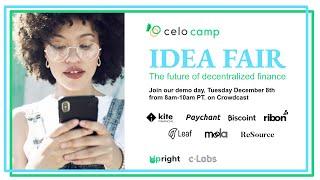 The Celo Camp "Idea Fair" 2020 Batch 2