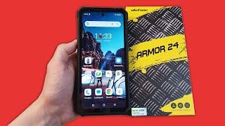 ULEFONE ARMOR 24 - ГИГАНТ С БАТАРЕЕЙ 22000MAH И МОЩНОЙ ЛАМПОЙ!