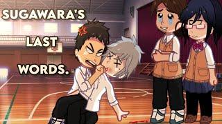 Sugawara's "last" words || Haikyuu SKIT