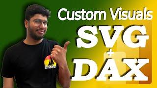 Customizing SVG with DAX in Power BI: Dynamic Visuals Using HTML Viewer and Parameters [Hindi]