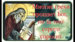 Бог прощает многие грехи, но за этот строго спросит... /Советы святых старцев