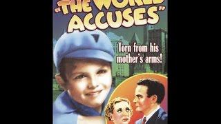 1934 Drama "The World Accuses" Classic American Old Movie Full Length and Free