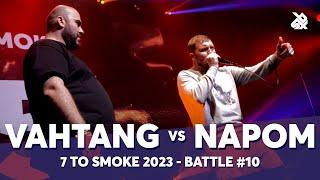 VAHTANG  vs NaPoM  | GRAND BEATBOX BATTLE 2023: 7 TO SMOKE | Battle 10