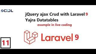 (11) jQuery Datatable in Laravel | jQuery ajax Crud with Laravel Datatable