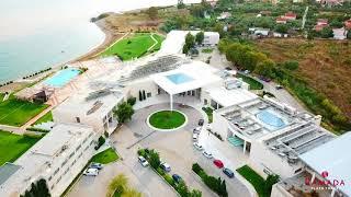 Flying above Ramada Plaza Thraki, Alexandroupolis - HD