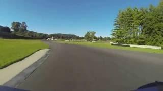 Nissan 370Z Rear View Ride Along at Lime Rock Park in CT