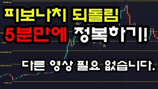 코인의 정석 '피보나치' 수학의정석같은 지표!