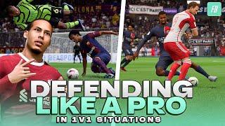 Defending 1v1 Situations - How to Defend Like a Pro Player in FC 24!