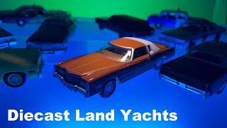 Greenlight and Auto World Land Yachts - 1/64 Scale Diecast Cars