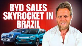 BYD's Electric Car sales in Brazil go ballistic with 328% growth