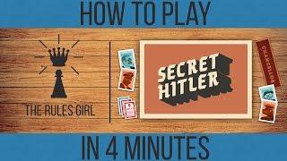 How to Play Secret Hitler in 4 Minutes - The Rules Girl