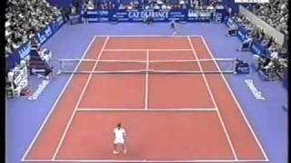 Monica Seles vs Justine Henin 2002 GDF Highlights