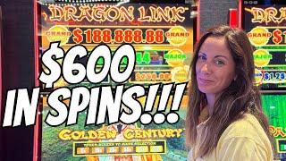  Celebrating 6K Subs In The High Limit Room‼️Dragon Link Golden Century