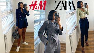 HUGE ZARA + H&M TRY ON HAUL | Spring Summer 2021| Flowe Monica