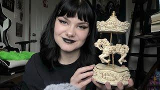 ASMR | Thrift Haul!  tapping, fabric scratching, etc