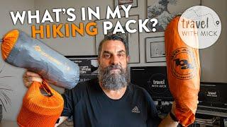 What's in my pack  | Hiking gear I pack for an overnight backpacking hike in Australia