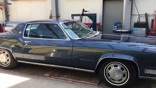 My 1967 Cadillac Eldorado at the restoration shop.