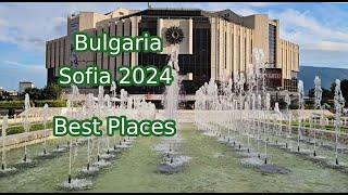 Bulgaria Sofia 2024 - Walking tour /city center, streets, best places