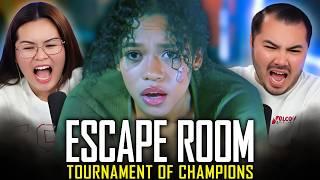 ESCAPE ROOM: TOURNAMENT OF CHAMPIONS (2021) MOVIE REACTION!!! First Time Watching | Escape Room 2