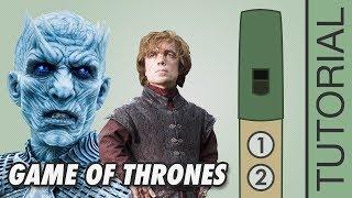 Tin Whistle Songs: Game of Thrones Theme - EASY Tutorial